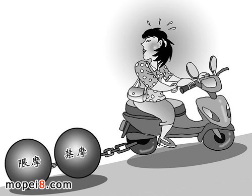 電動(dòng)摩托車與自行車、汽車搶路權(quán)