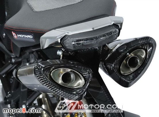 末代風(fēng)冷Hypermotard的代表之作Bimota DB10R摩托車(chē)