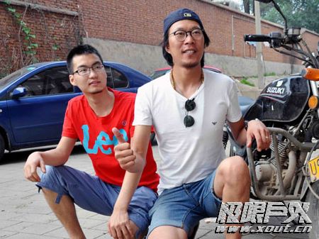 兩名80后騎摩托車兩個半月往返東南亞三國